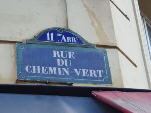 plaque rue